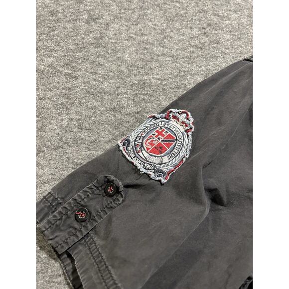 Coogi Shirt Men Size Large Black Button Up Short Sleeve - Picture 3 of 9